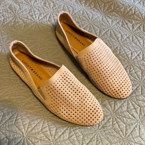 LUCKY brand slip-on leather shoes.  Only worn once